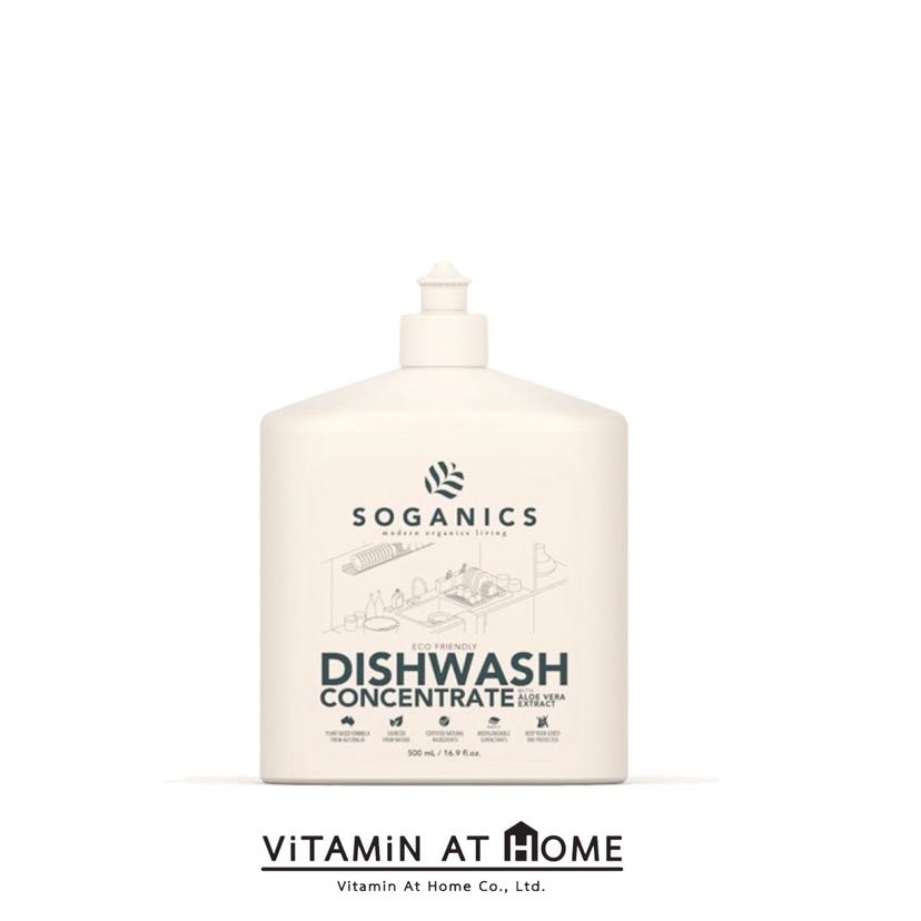 SOGANICS Dishwash Liquid น้ำยาล้างจาน โซแกนิคส์